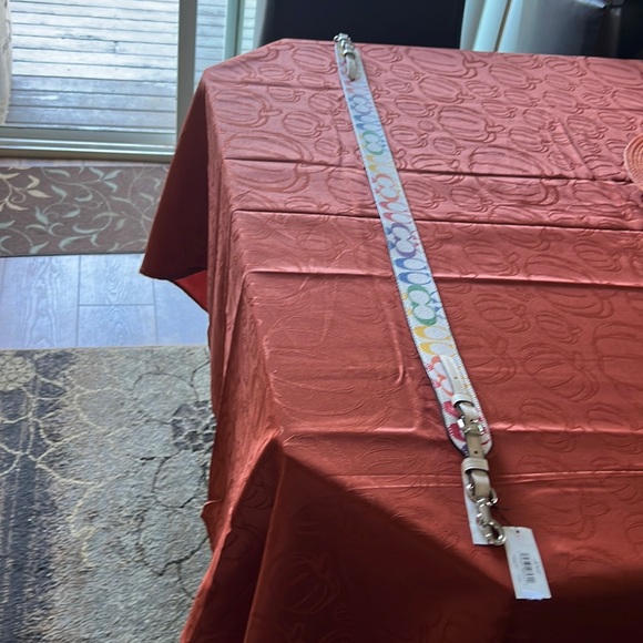 NWT Coach Signature Strap Belt - Picture 1 of 5